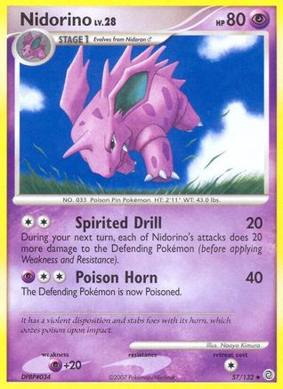 Nidorino 057/132 - Uncommon