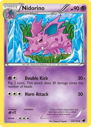 Nidorino 044/116 - Uncommon