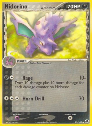 Nidorino (Delta Species) 035/101/101 - Uncommon