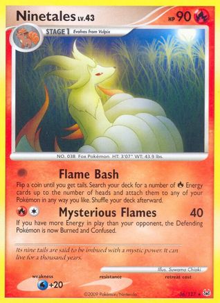 Ninetales 036/127 - Rare