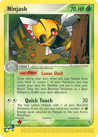 Ninjask 018/97/97 - Rare