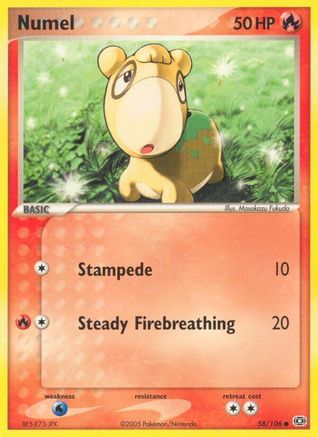 Numel 058/106/106 - Common - Reverse Holofoil
