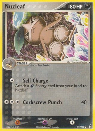 Nuzleaf 039/100/100 - Uncommon - Reverse Holofoil