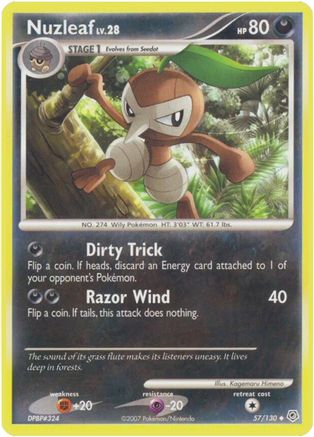 Nuzleaf 057/130 - Uncommon