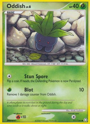 Oddish (111) 111/146 - Common