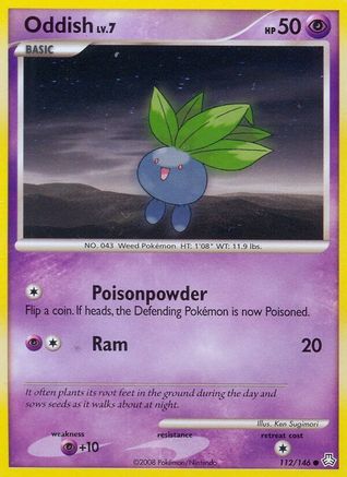 Oddish (112) 112/146 - Common