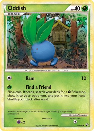 Oddish 060/90/90 - Common