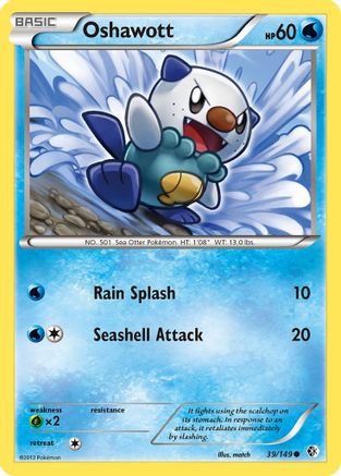 Oshawott 039/149/149 - Common