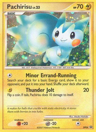 Pachirisu DP04/56 - Promo - Holofoil