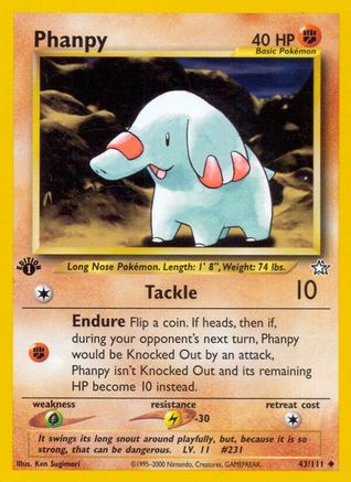 Phanpy 043/111/111 - Uncommon - Unlimited