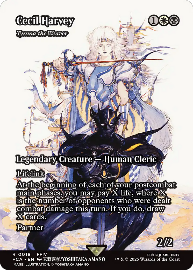 Cecil Harvey Tymna the Weaver - Tymna the Weaver (Showcase) (FCA-018) - FINAL FANTASY: Through the Ages Foil