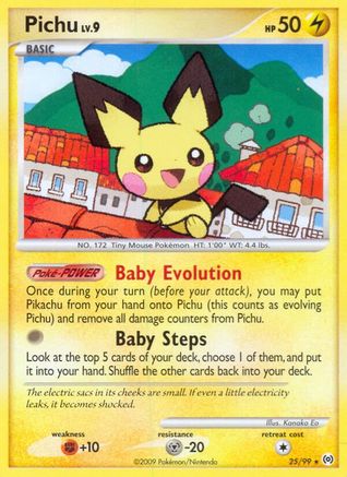 Pichu 025/99/99 - Rare
