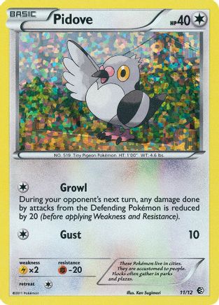 Pidove 011/12/12 - Promo - Holofoil