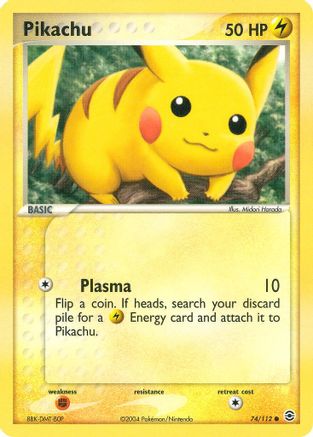 Pikachu 074/112/112 - Common