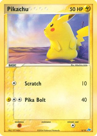 Pikachu 006/10/10 - Common