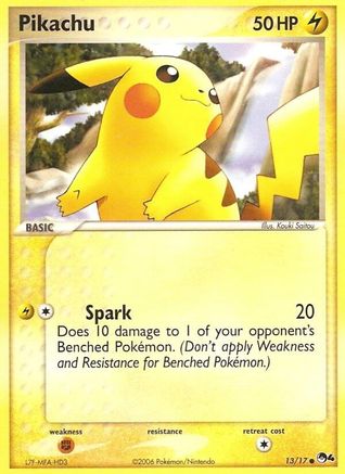 Pikachu 013/017/17 - Common