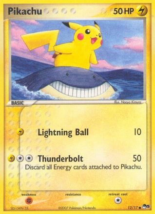 Pikachu 012/017/17 - Common