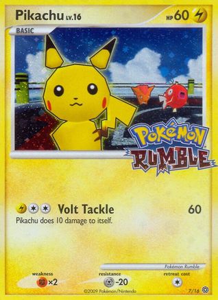 Pikachu 007/16 - Promo - Holofoil