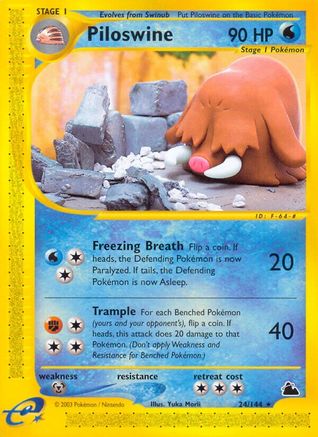 Piloswine (24) 024/144 - Rare