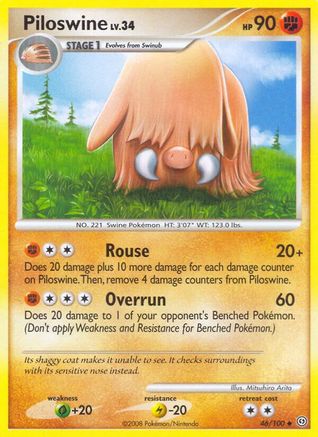 Piloswine 046/100 - Uncommon