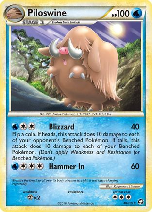 Piloswine 048/102/102 - Uncommon