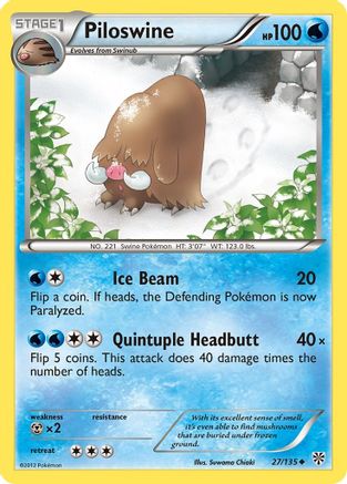 Piloswine 027/135 - Uncommon