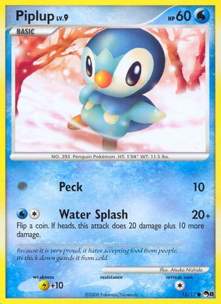 Piplup 015/17 - Common