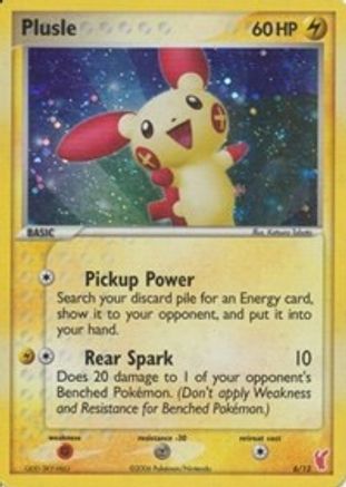 Plusle 006/12 - Common - Holofoil