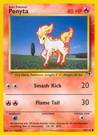 Ponyta 087/110/110 - Common