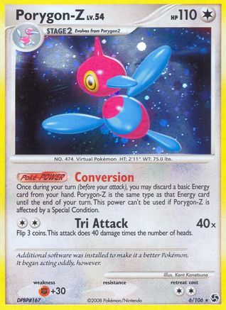 Porygon-Z 006/106 - Holo Rare - Holofoil