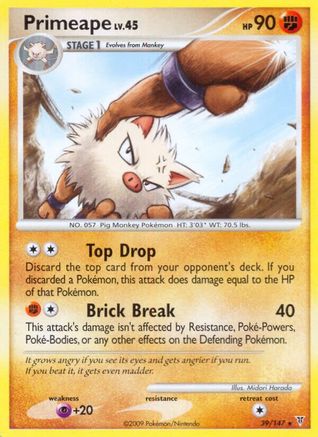 Primeape 039/147 - Rare