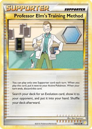 Professor Elm's Training Method 100/123 - Uncommon