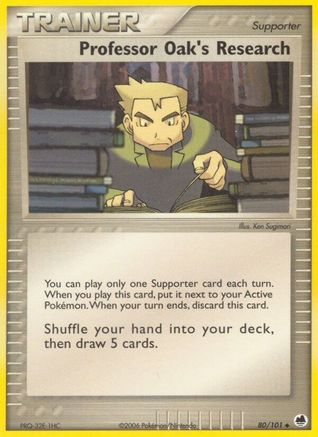 Professor Oak's Research 080/101 - Uncommon