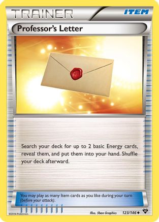 Professor's Letter 123/146/146 - Uncommon