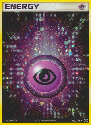 Psychic Energy 105/106/106 - Holo Rare - Holofoil