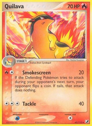 Quilava 045/115 - Uncommon - Reverse Holofoil