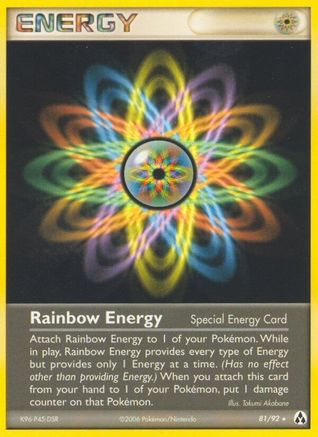 Rainbow Energy 081/92/92 - Rare