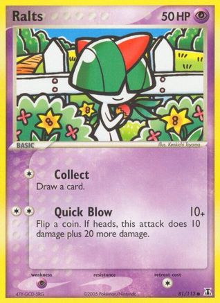 Ralts 081/113/113 - Common - Reverse Holofoil