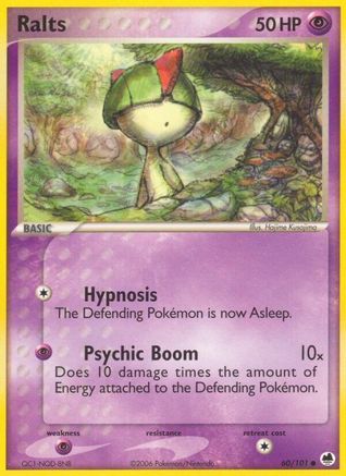 Ralts 060/101/101 - Common - Reverse Holofoil