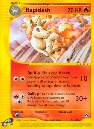 Rapidash 031/147 - Rare