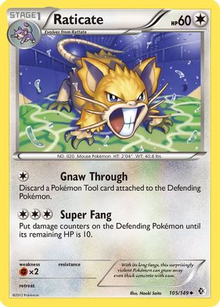 Raticate 105/149 - Uncommon