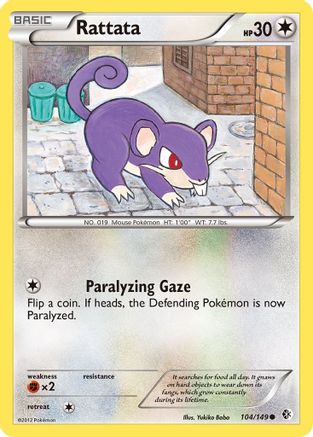 Rattata 104/149 - Common