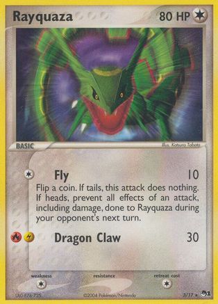 Rayquaza 003/017/17 - Rare