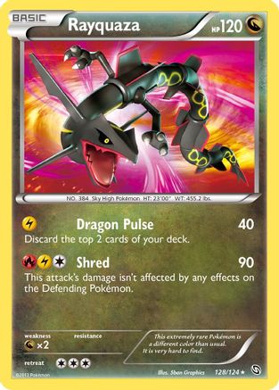 Rayquaza 128/124 - Secret Rare - Holofoil