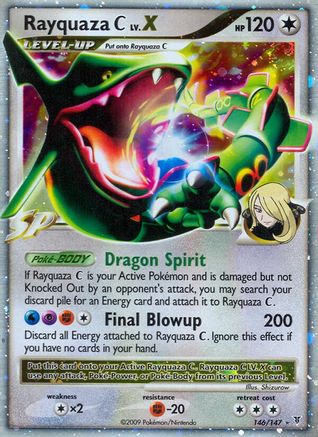 Rayquaza C Lv.X 146/147 - Ultra Rare - Holofoil