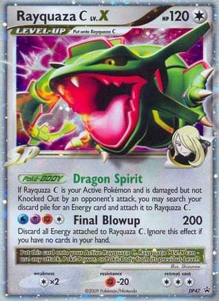 Rayquaza C LV.X DP47/56 - Promo - Holofoil