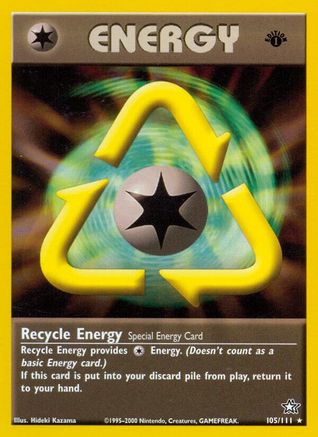 Recycle Energy 105/111/111 - Rare - Unlimited