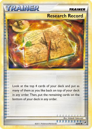 Research Record 084/95 - Uncommon