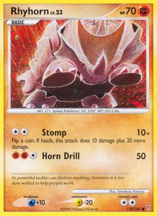 Rhyhorn 122/147 - Common