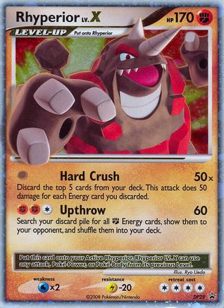 Rhyperior LV.X DP29/56 - Promo - Holofoil